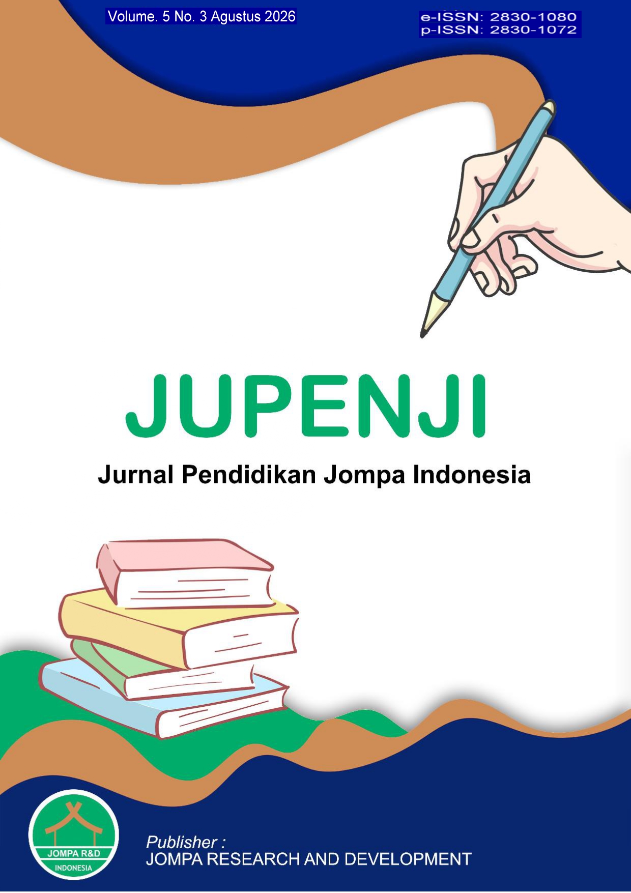 					View Vol. 5 No. 3 (2026): JUPENJI: Jurnal Pendidikan Jompa Indonesia
				